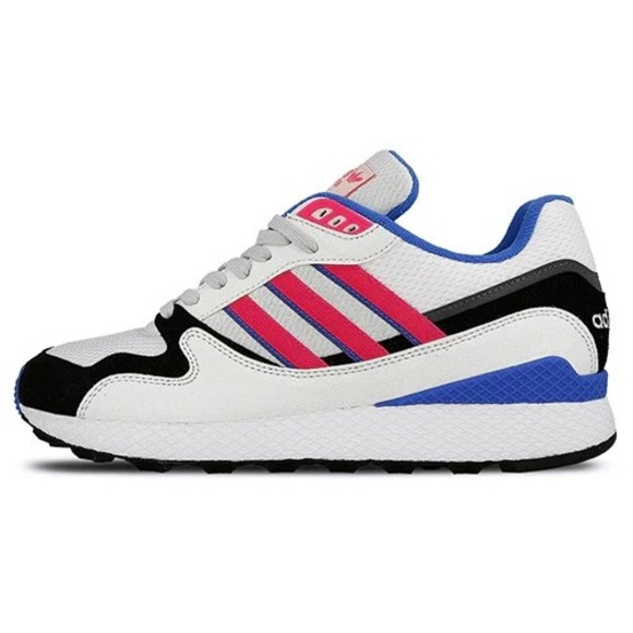 adidas Ultra Tech Mens Size 12 White/Pink Athletic Shoes AQ1190 NEW